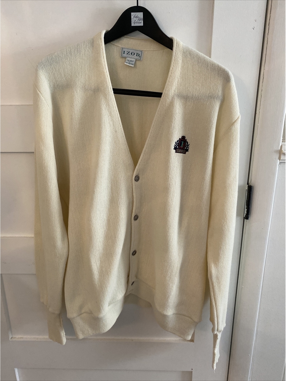Men’s Vintage Izod Cardigan L